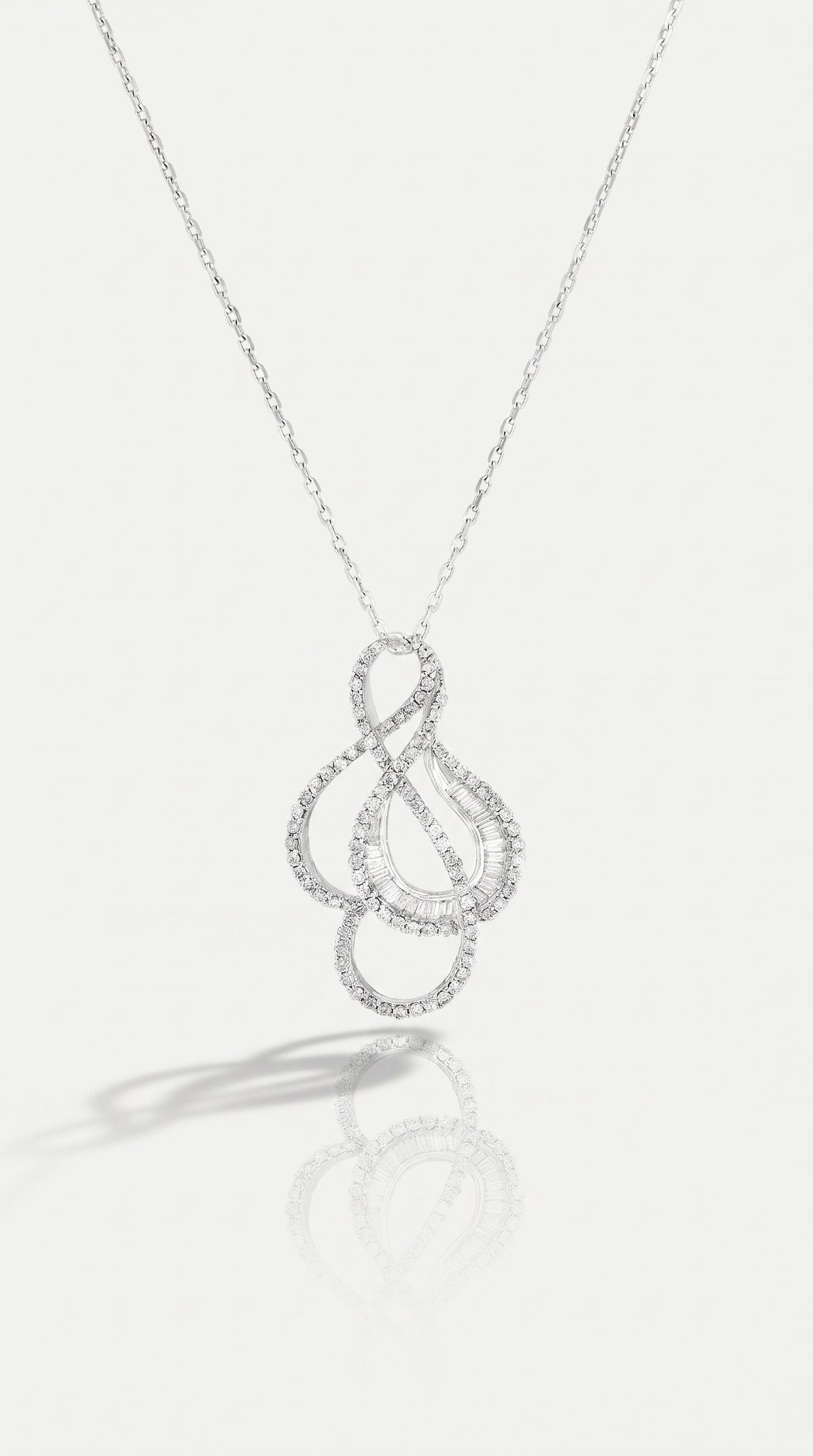 Whimsical Diamond Pendant