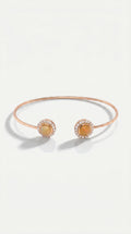 Opal Diamond Pave Bangle