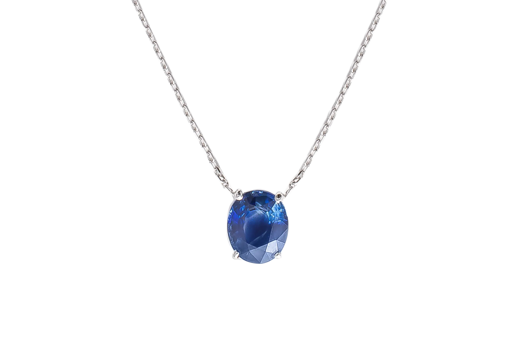 Blue Sapphire Pendant