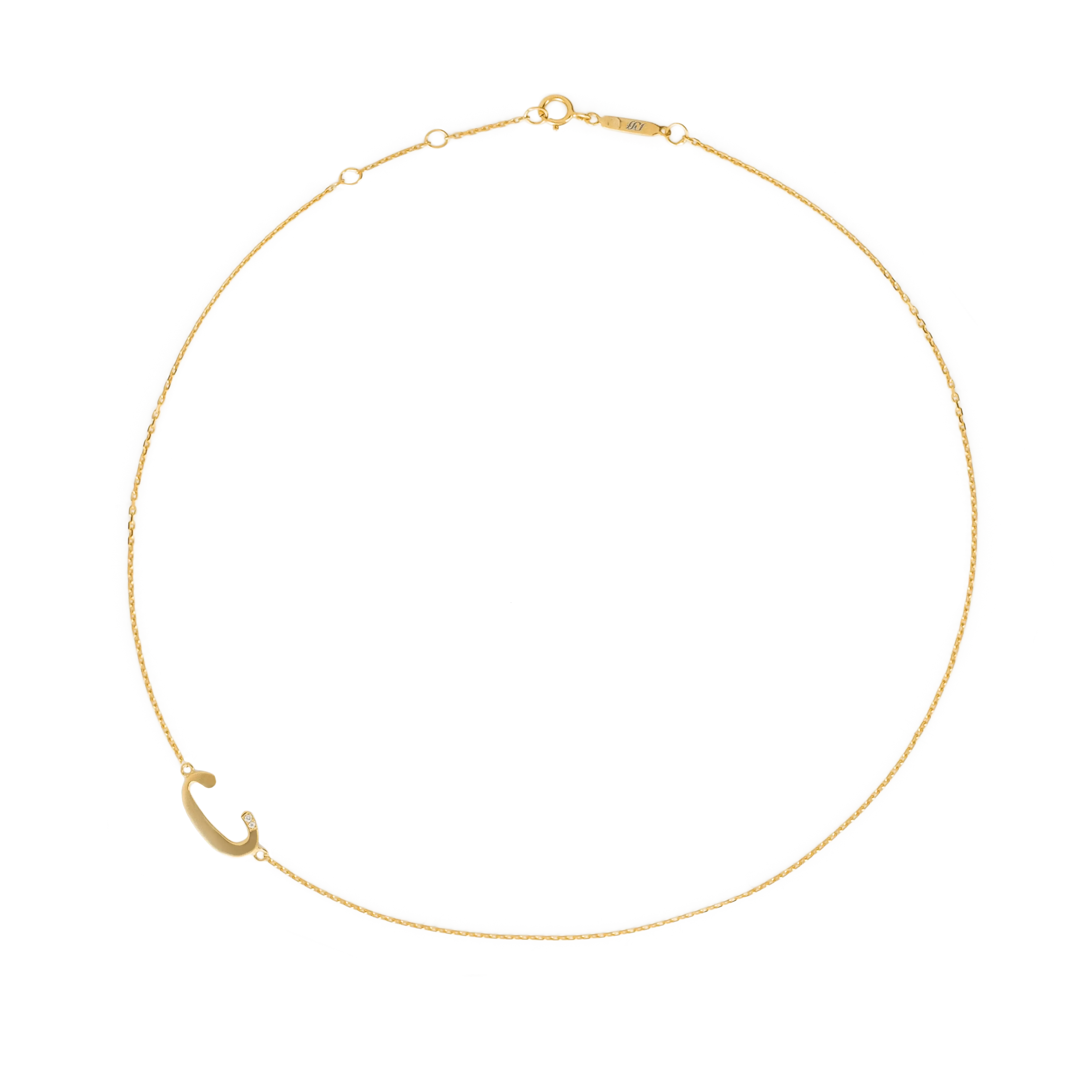 Initial Letter Necklace