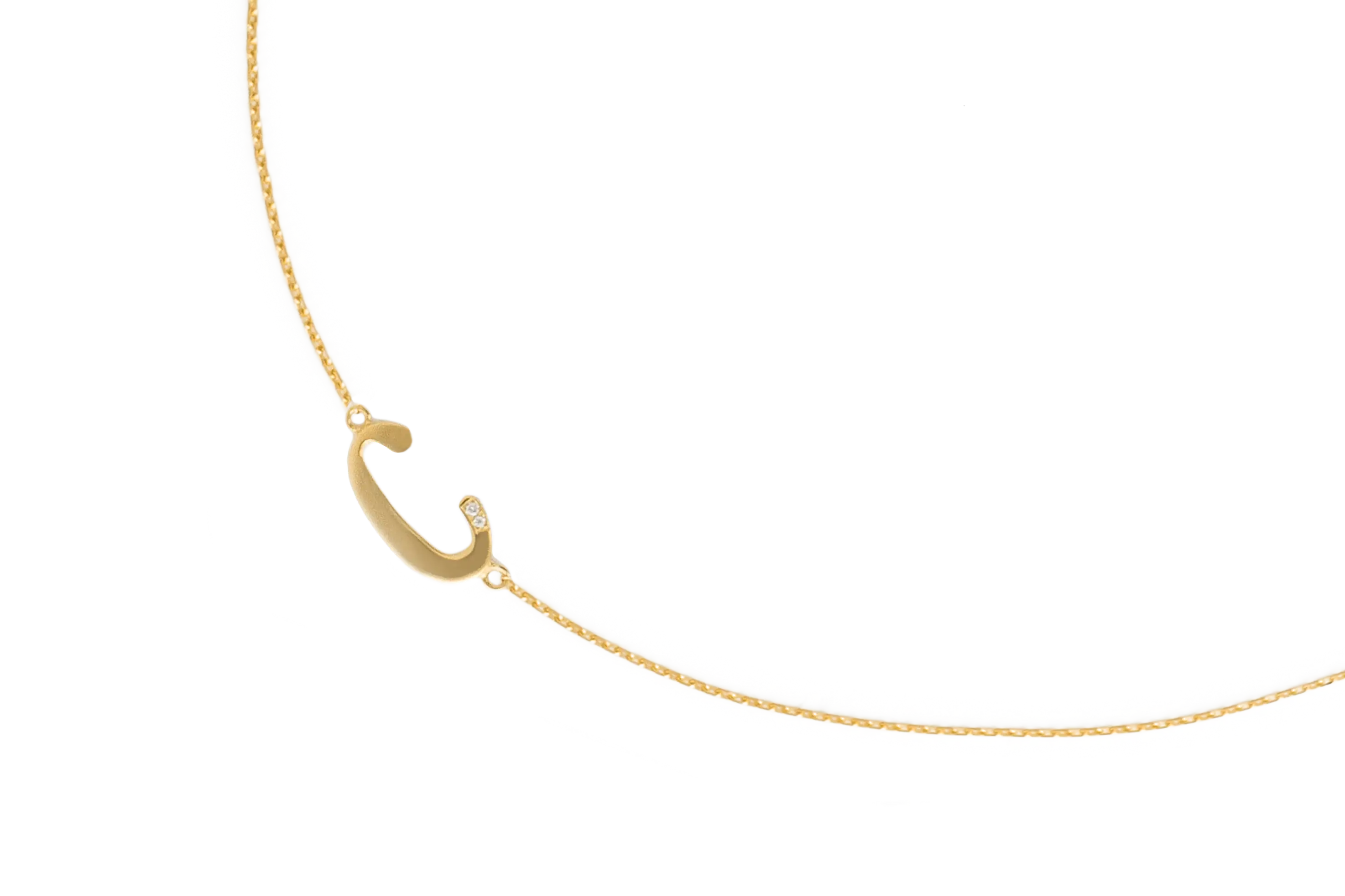 Initial Letter Necklace