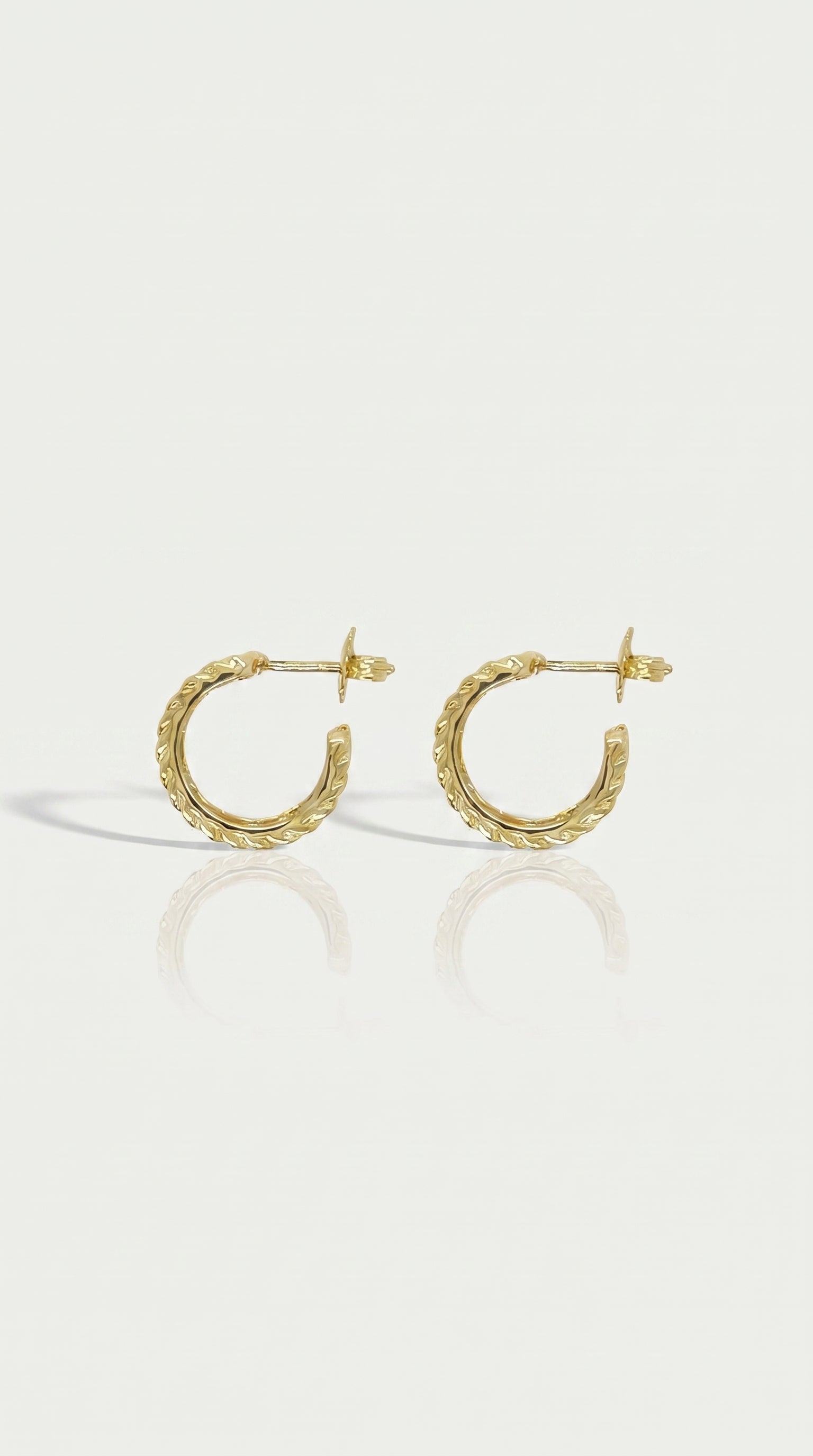 Vintage Bogolanfini Hoops