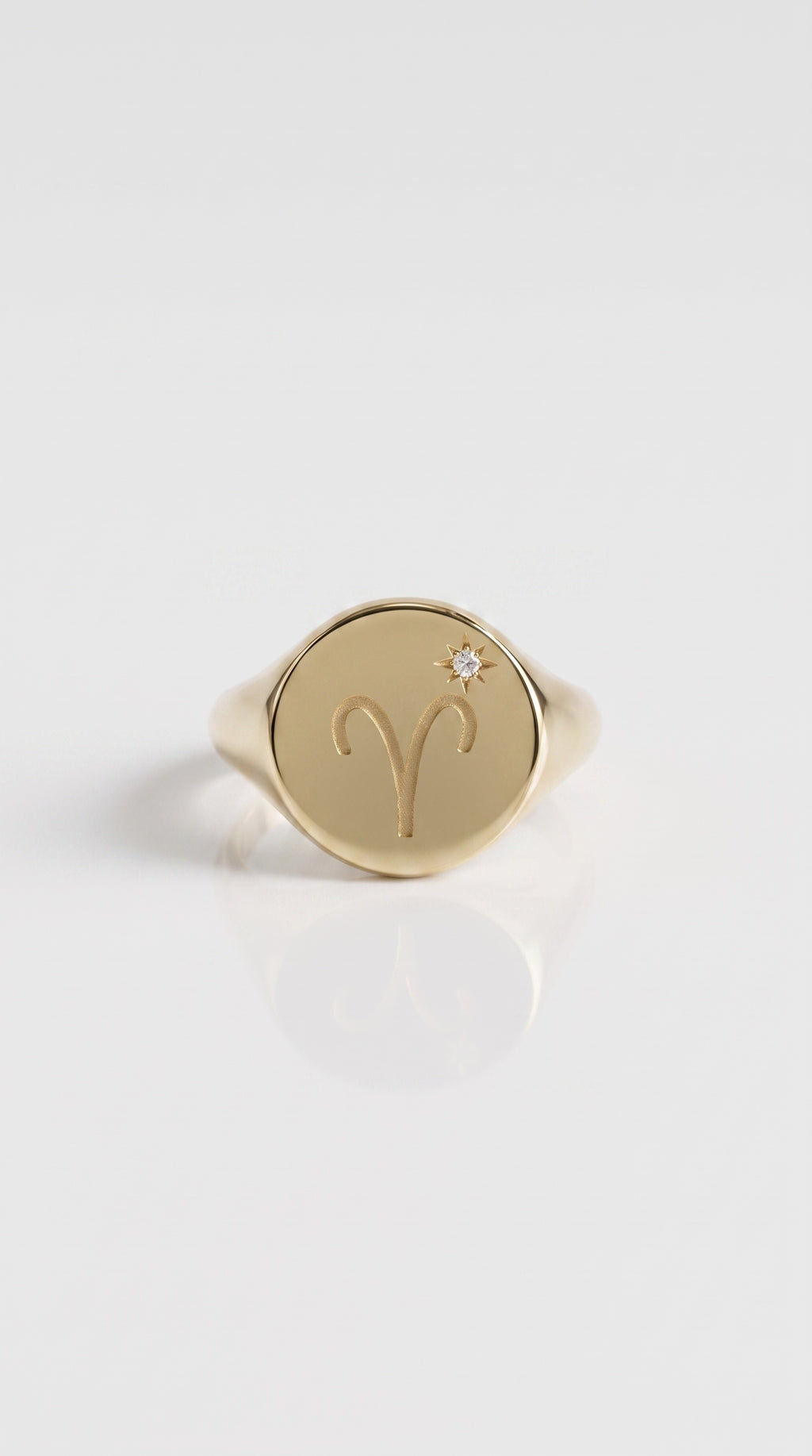 Taurus Signet Ring Small