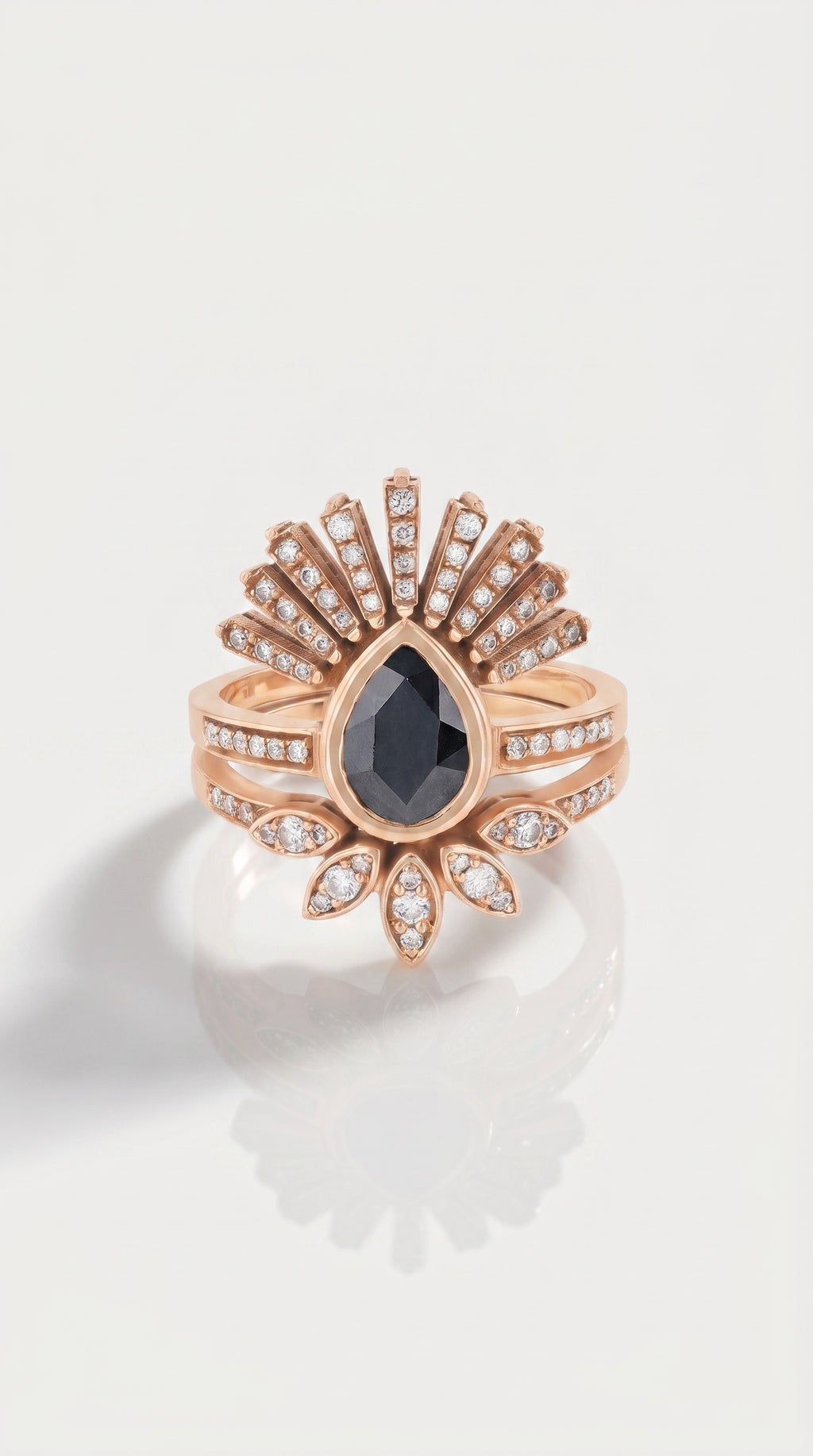 Sun Bloom Diamond Ring