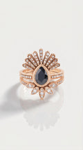 Sun Bloom Diamond Ring