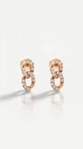 Diamond Cuban Link Earrings