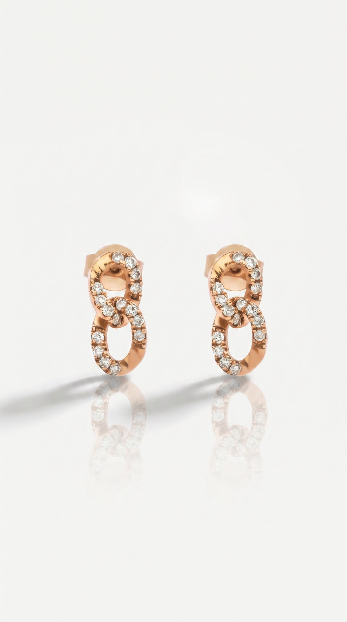 Diamond Cuban Link Earrings