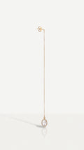 White Topaz Drop Earring