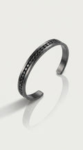 Black on Black Bangle