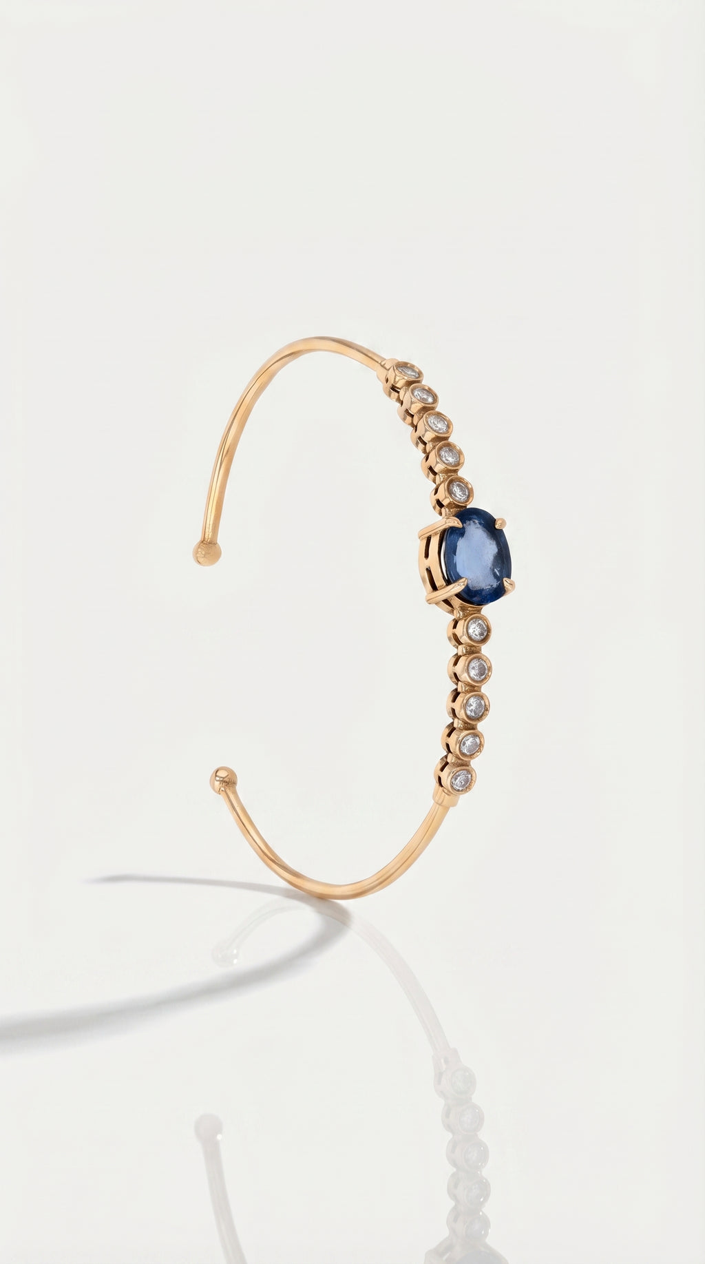 Into The Blue Sapphire Bangle