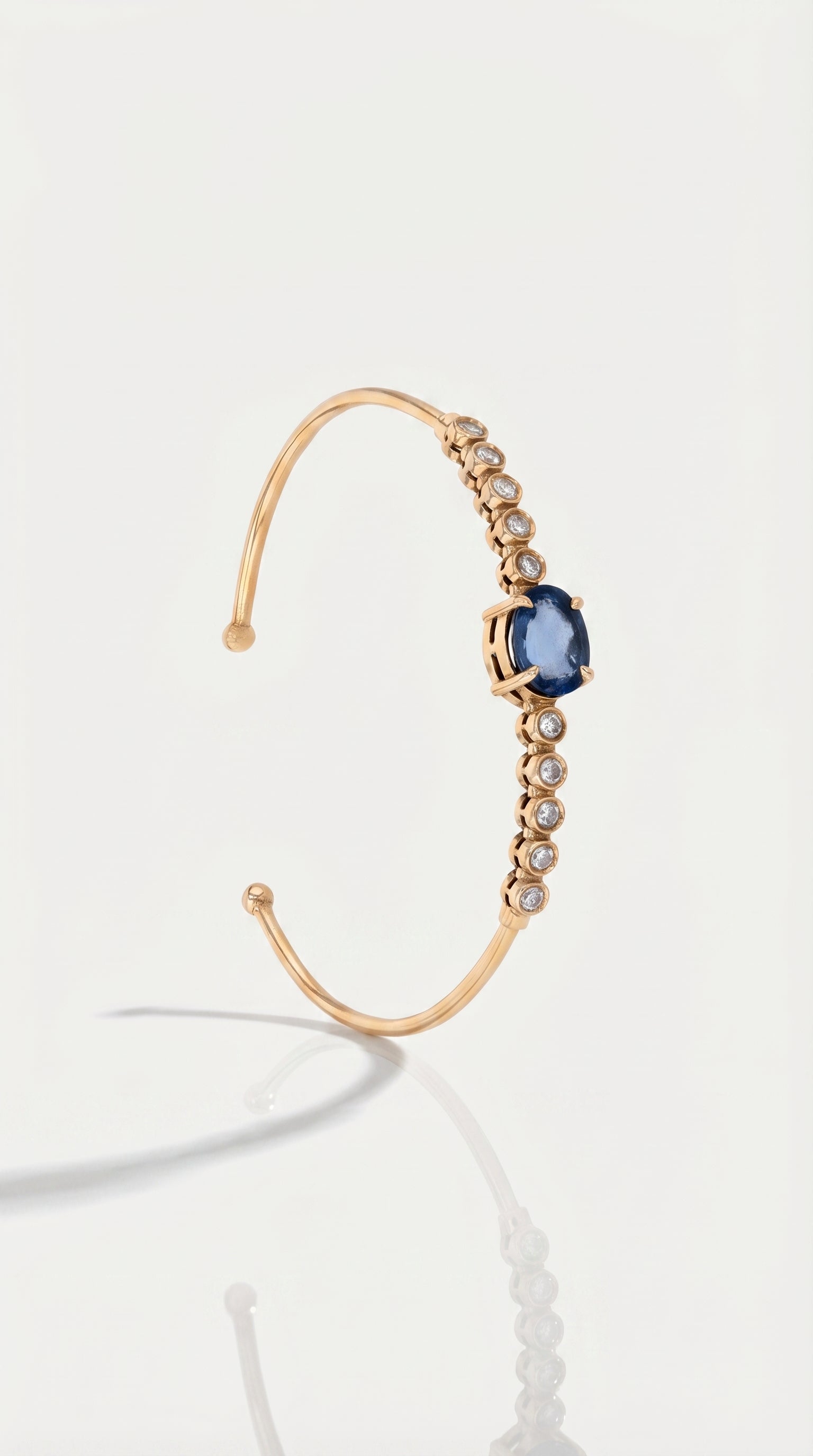 Into The Blue Sapphire Bangle