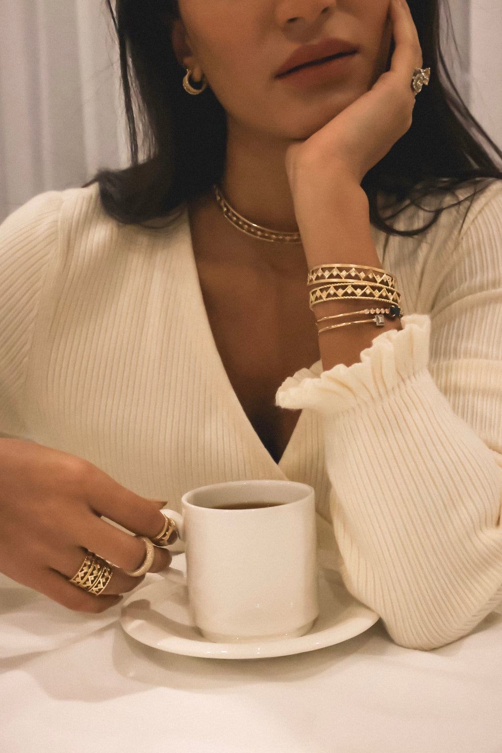 Bogolanfini Eternity Ring
