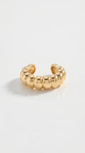 Gold Bubble Earcuff