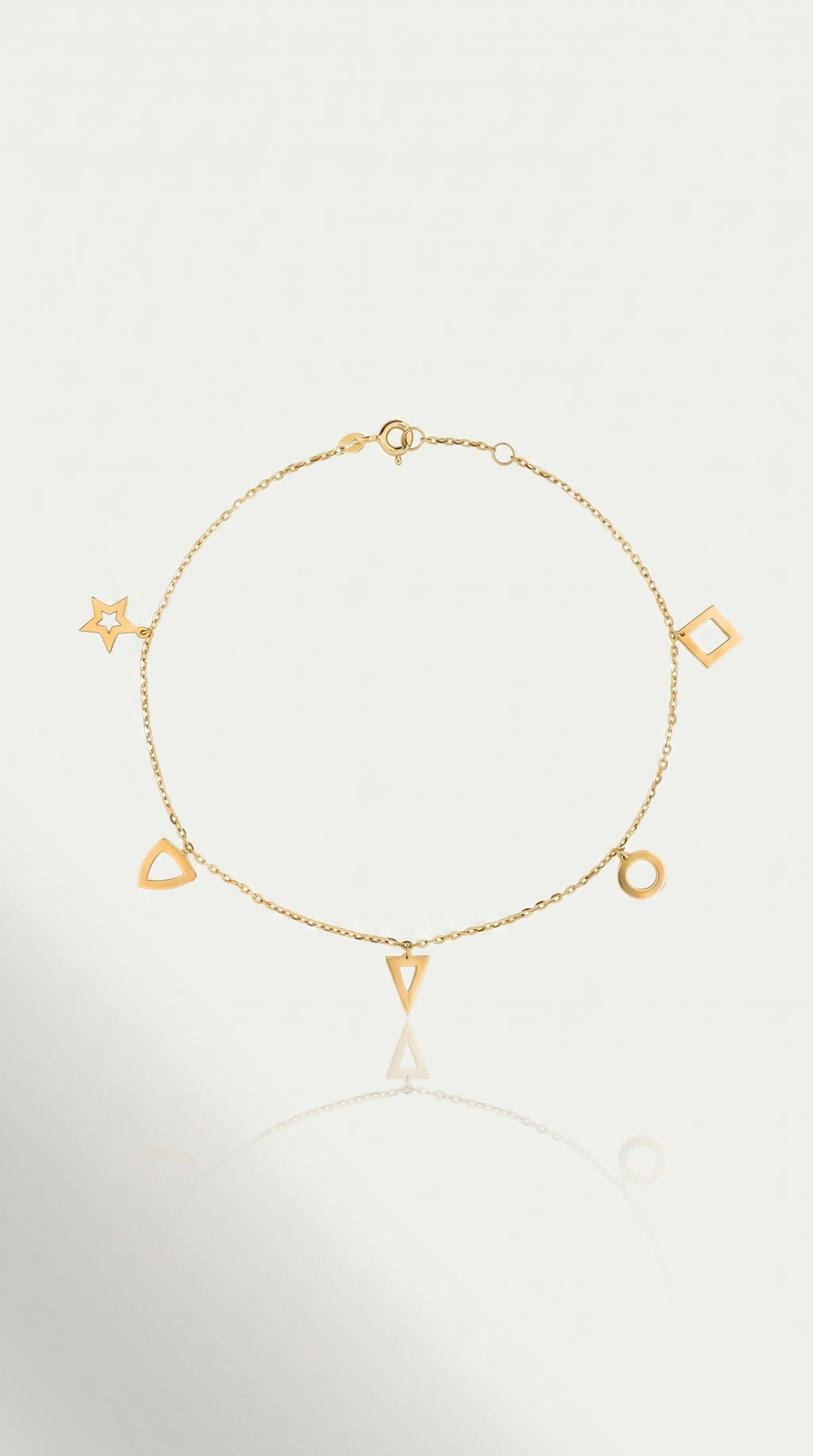 Gold Charm Anklet