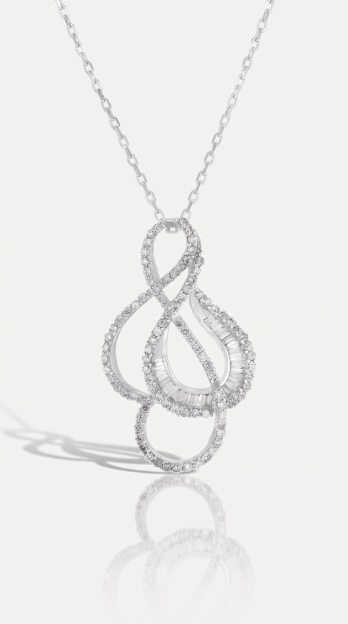 Whimsical Diamond Pendant
