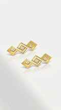 Ankara Gold Earrings