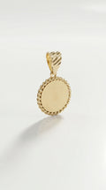 Vintage Round Pendant