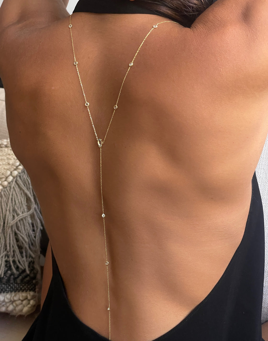 Aquamarine Multi Way Body Chain