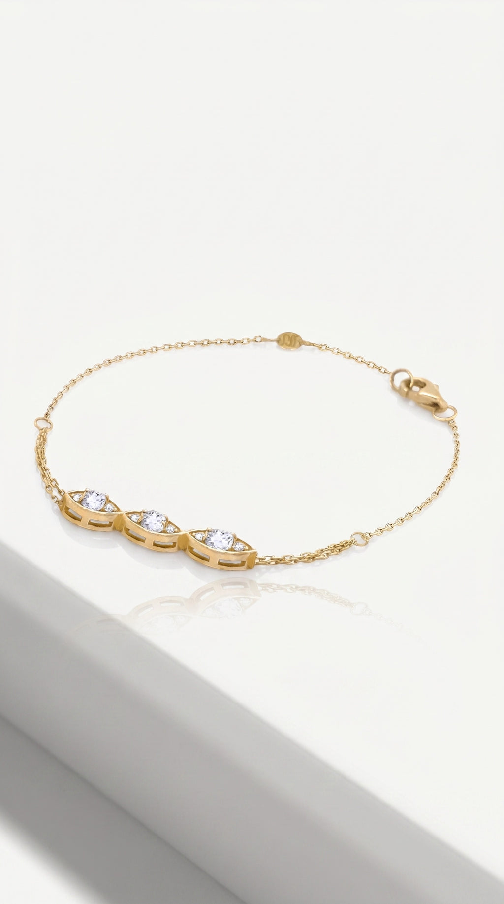 Diamond Marquise Illusion Bracelet