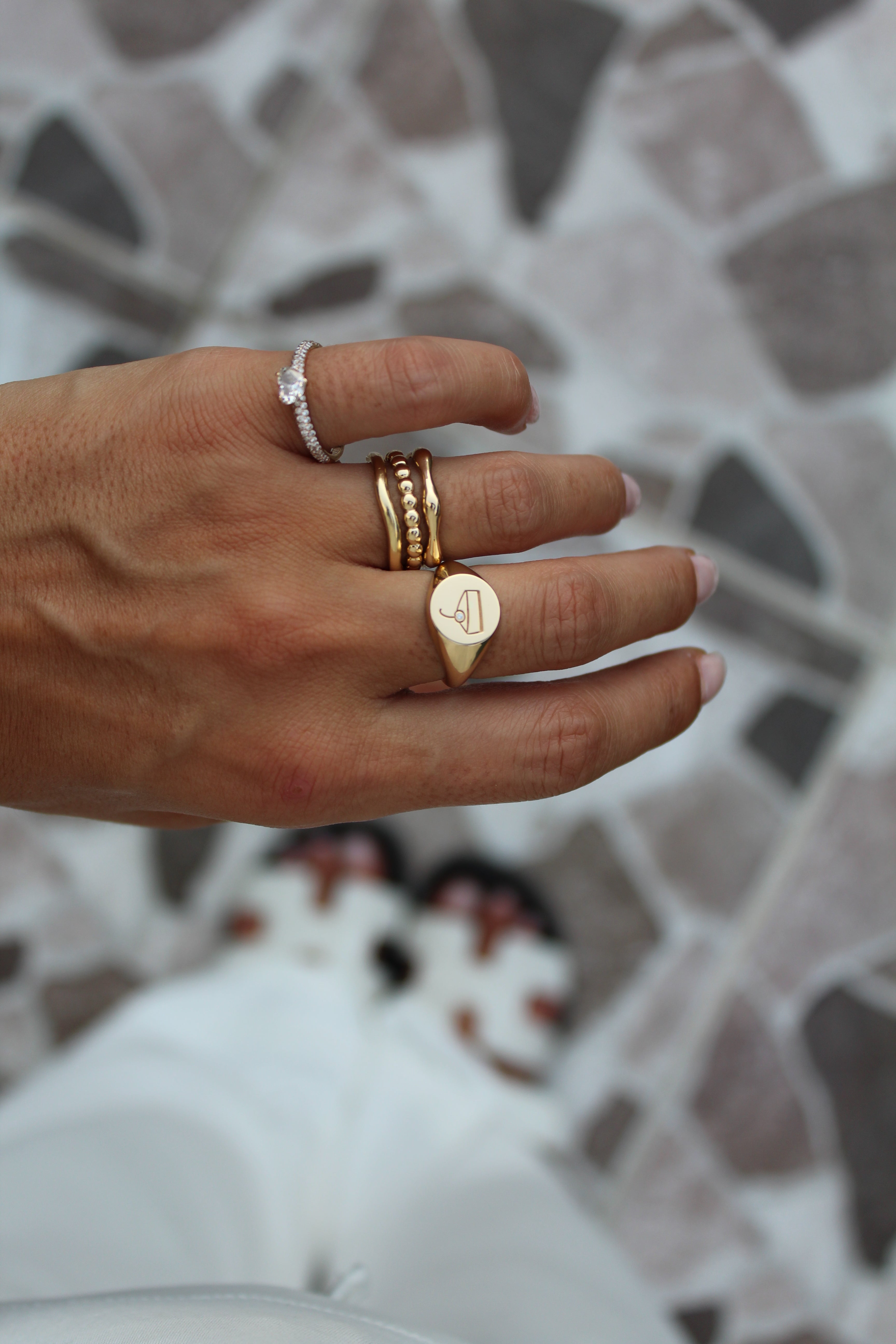 Eternity Bubble Ring