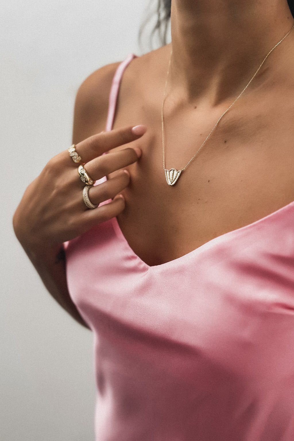 Diamond Cluster Ring