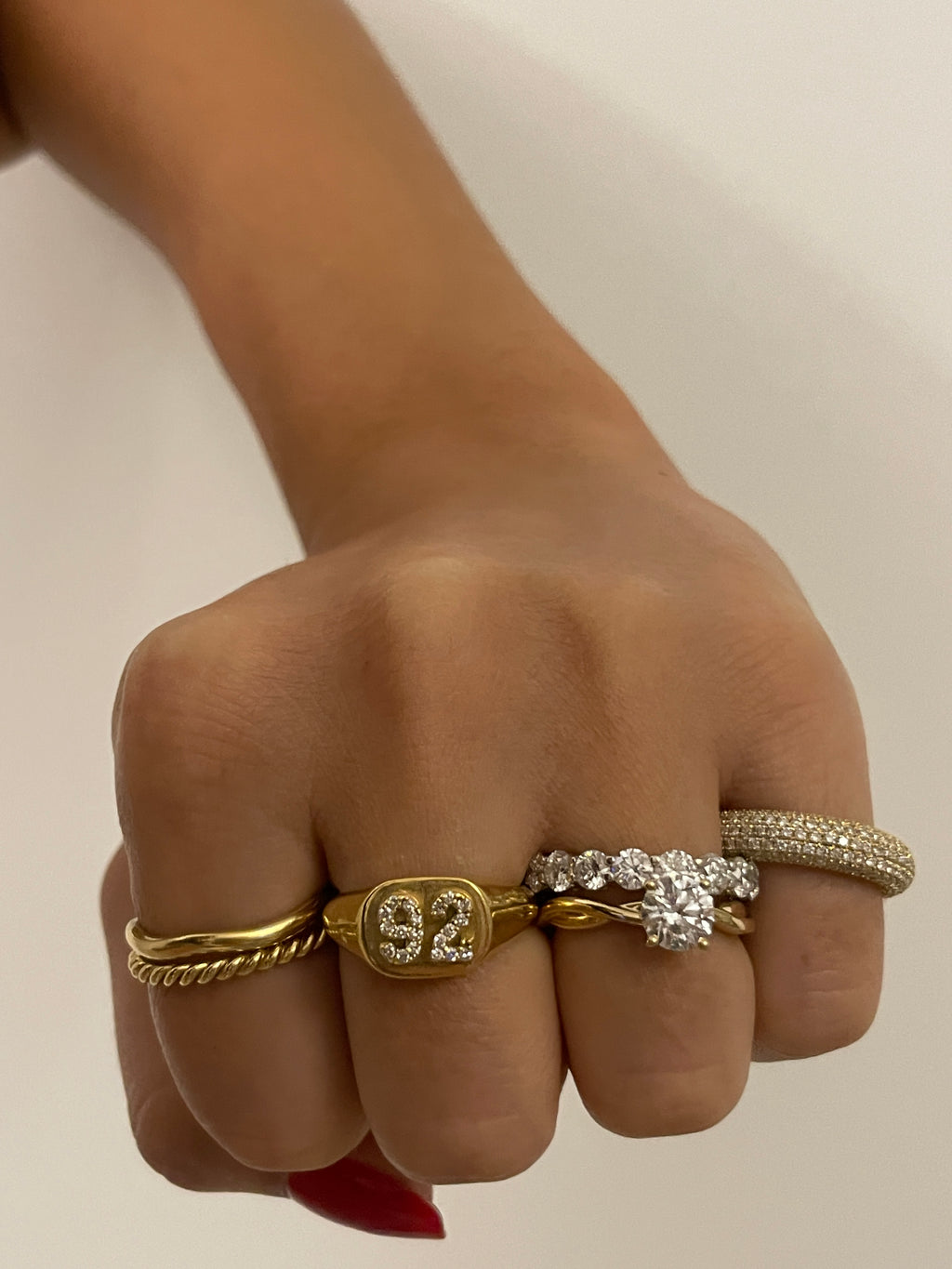 Twisted Gold Ring