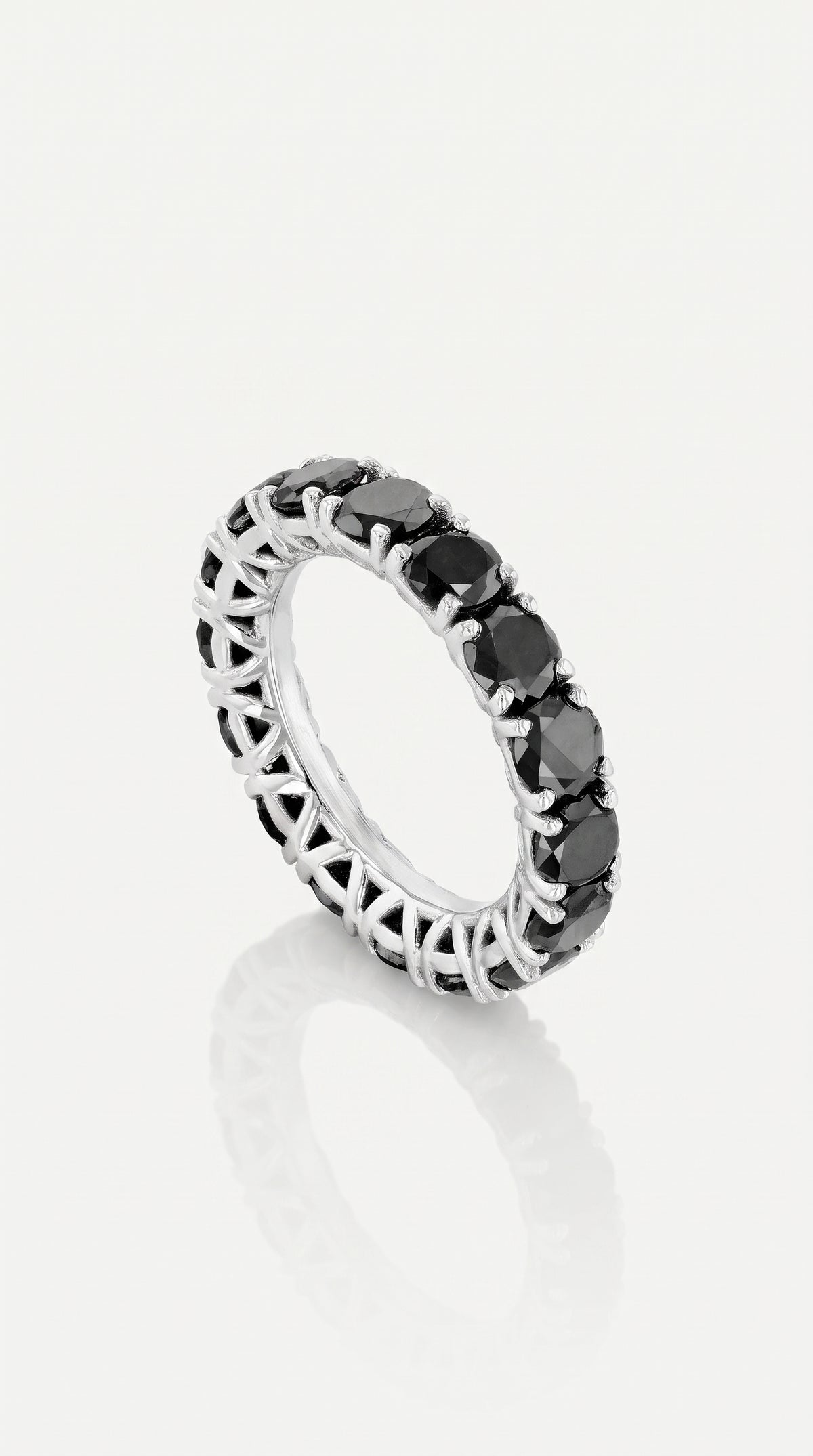 Black Diamond Eternity Band