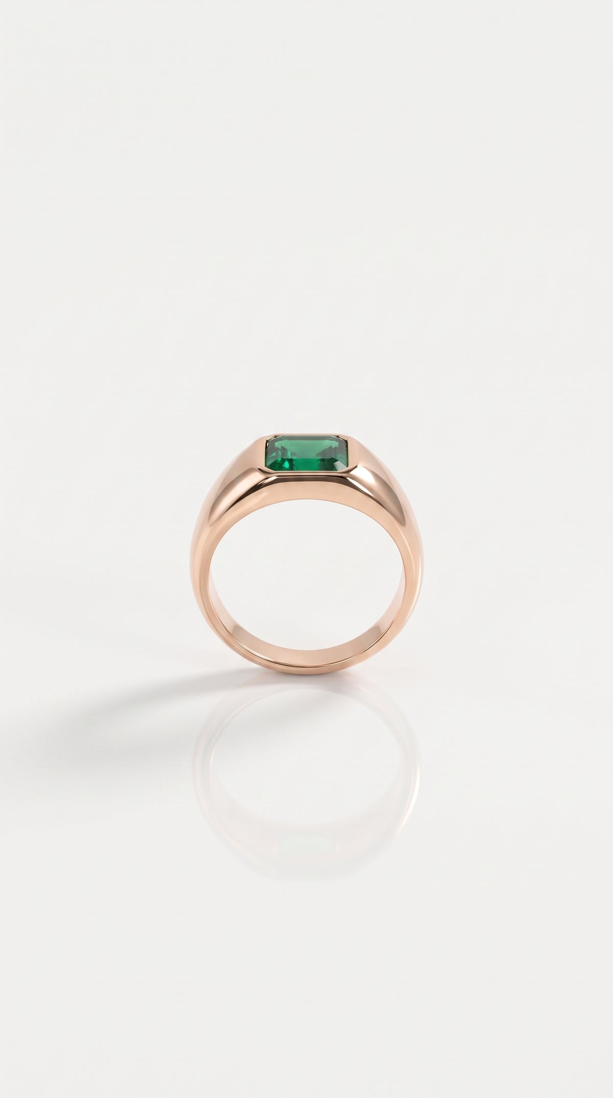 Tourmaline Bezel Ring