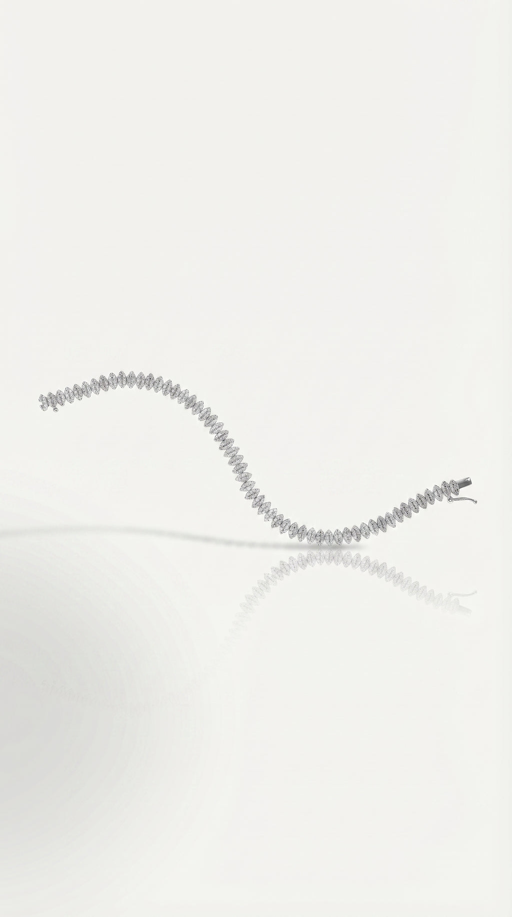 Marquise Illusion Tennis Bracelet
