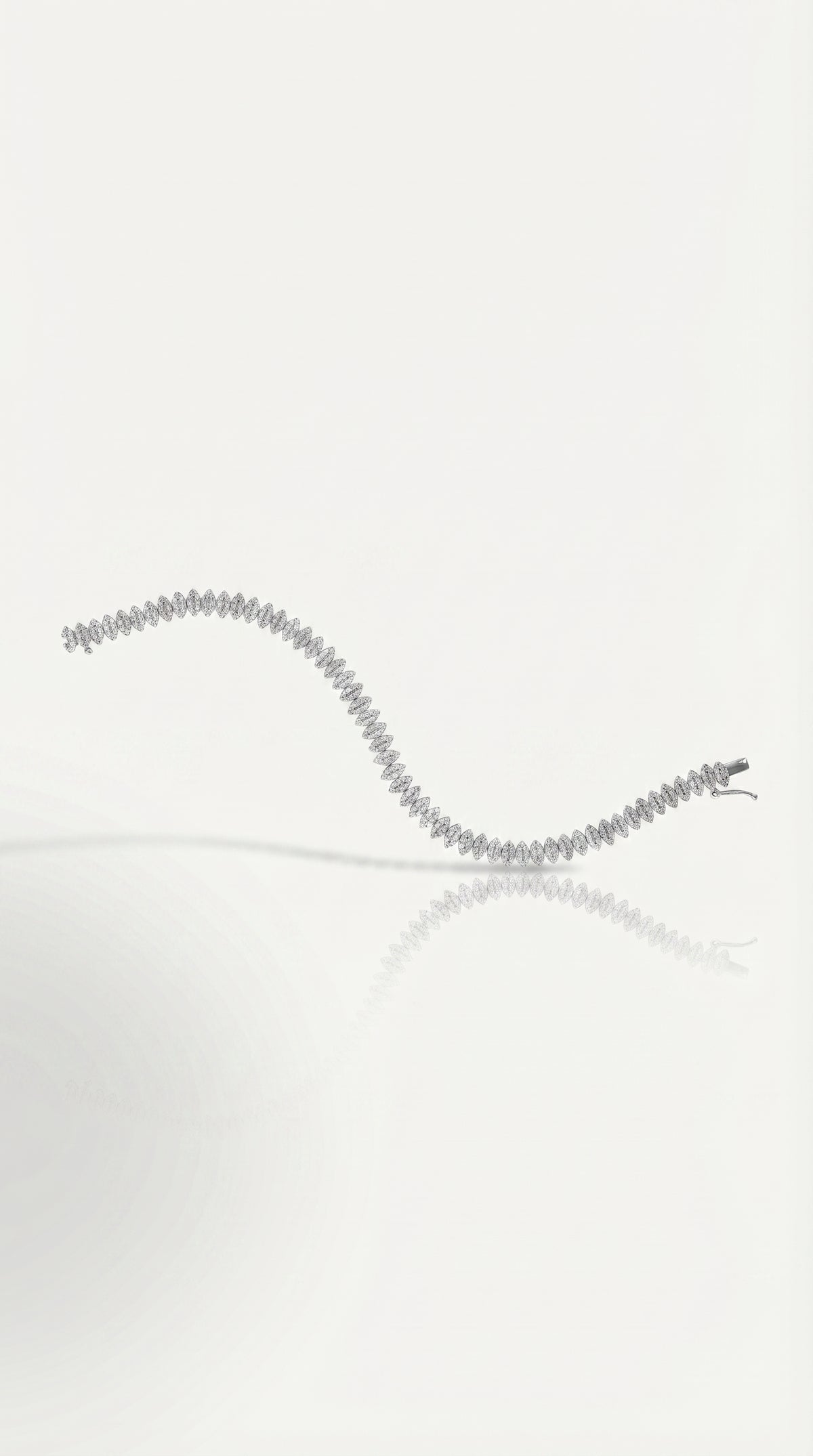 Marquise Illusion Tennis Bracelet