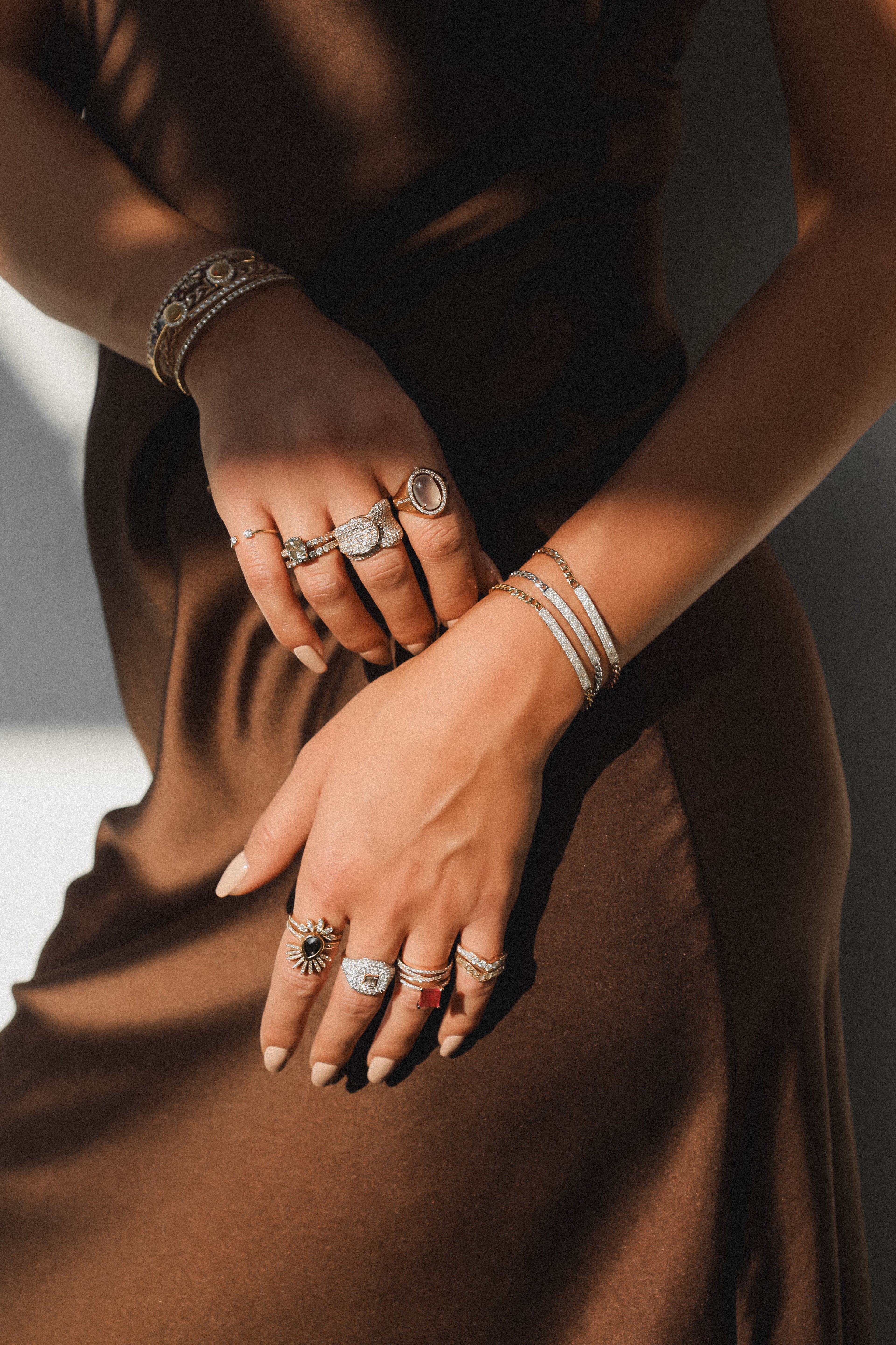 Sun Bloom Diamond Ring