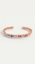 Rainbow Diamond Bangle