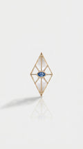 Sapphire Mother of Pearl Ring