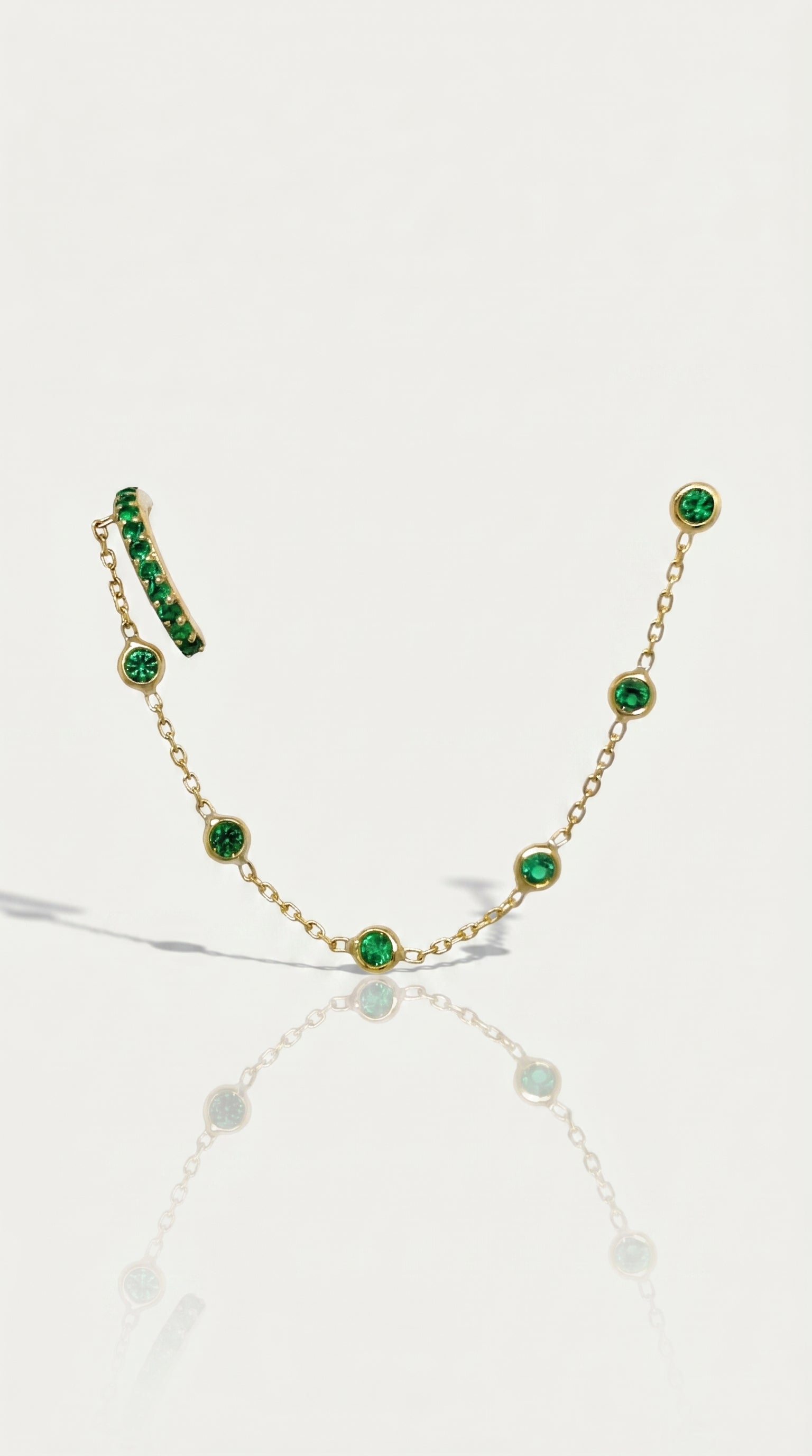 Emerald Earring Cuff