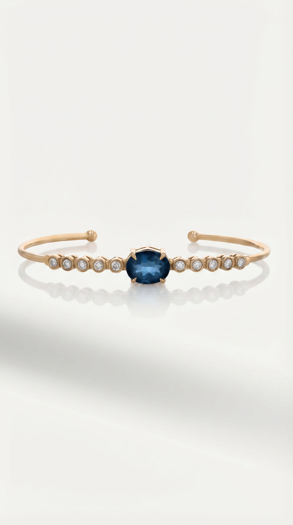 Into The Blue Sapphire Bangle