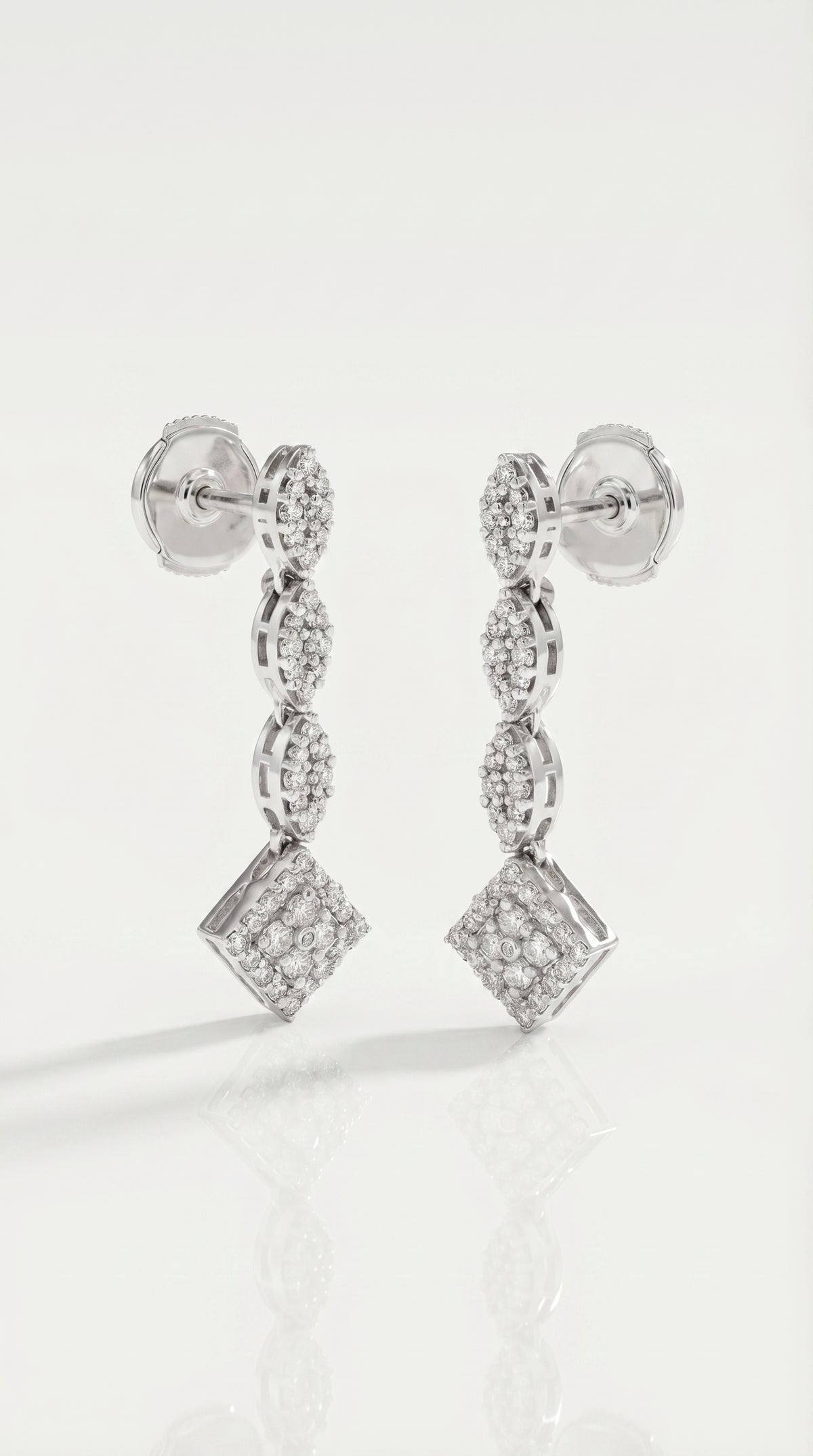 Princess Marquise Diamond Earrings
