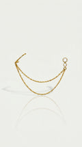 Double Stud Earring Cuff