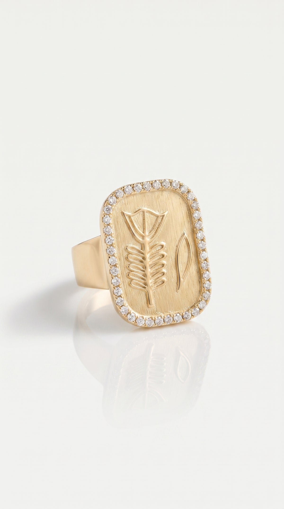 Hikayati Medallion Ring