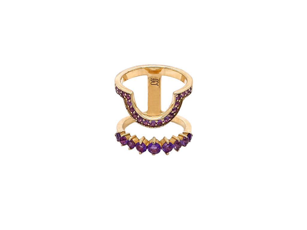 Sunset Amethyst Ringlette