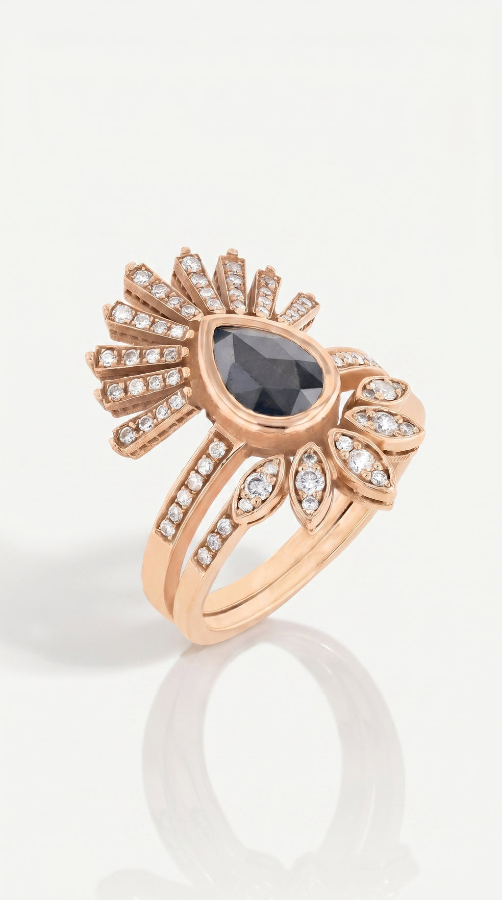 Sun Bloom Diamond Ring