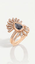 Sun Bloom Diamond Ring
