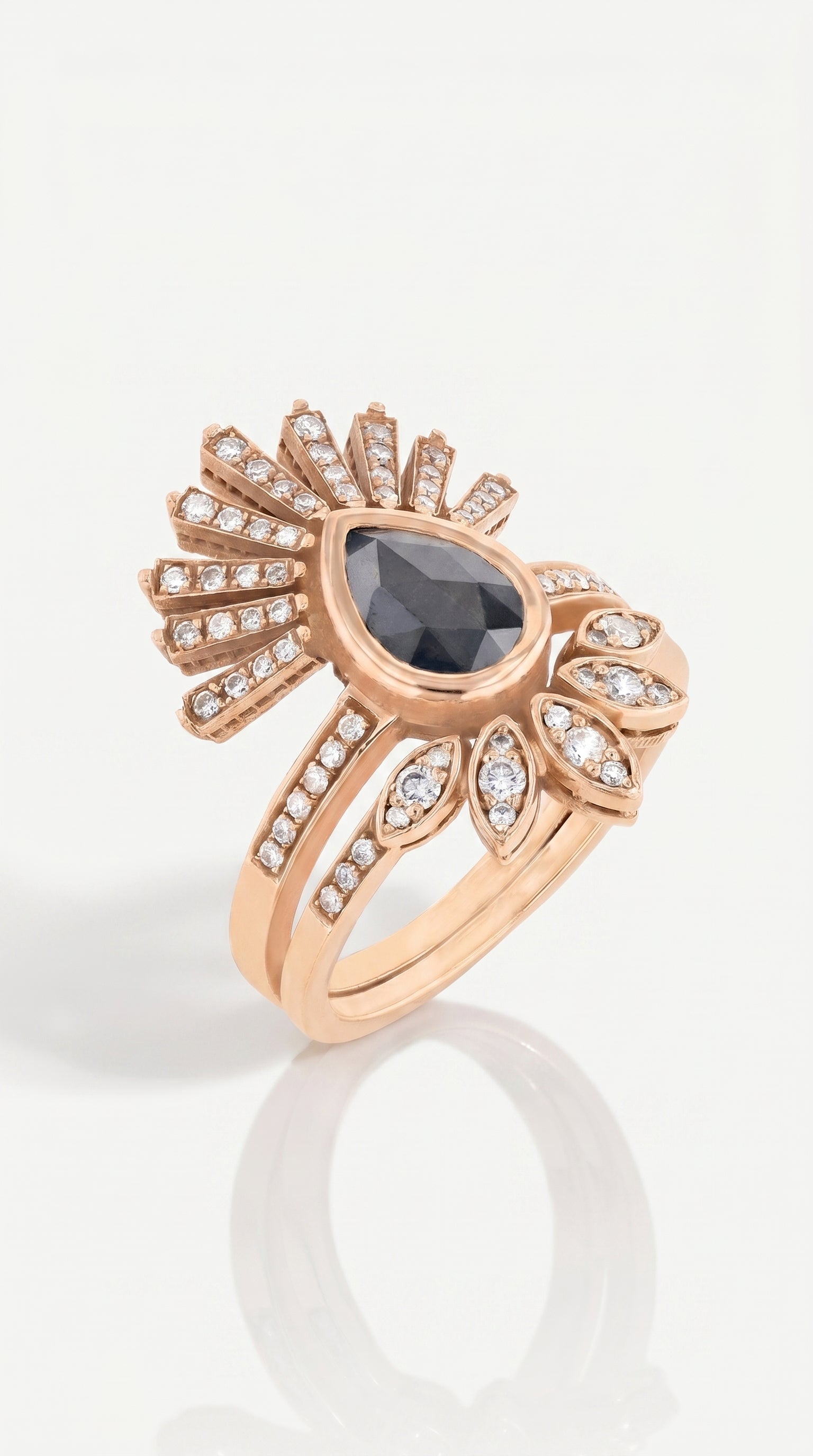 Sun Bloom Diamond Ring