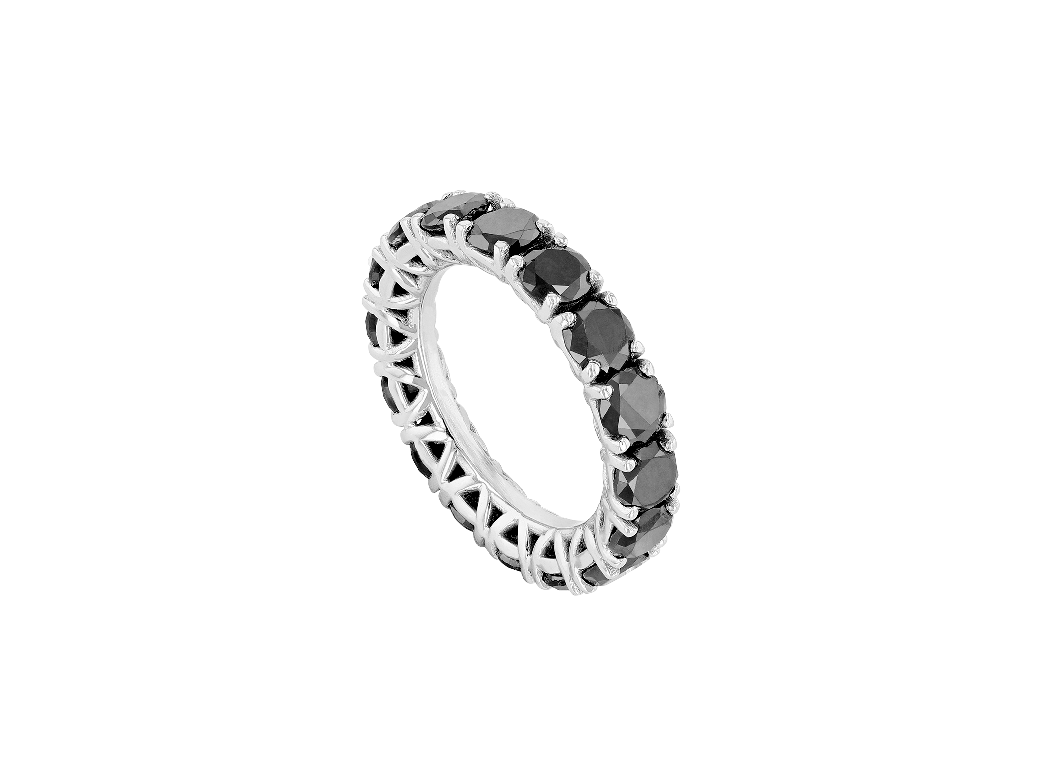 Black Diamond Eternity Band