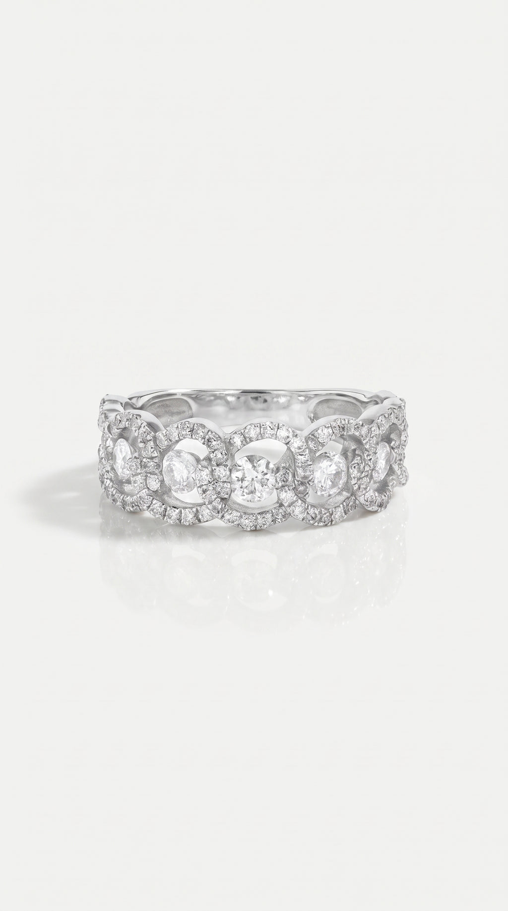 Poppy Diamond Pave Ring