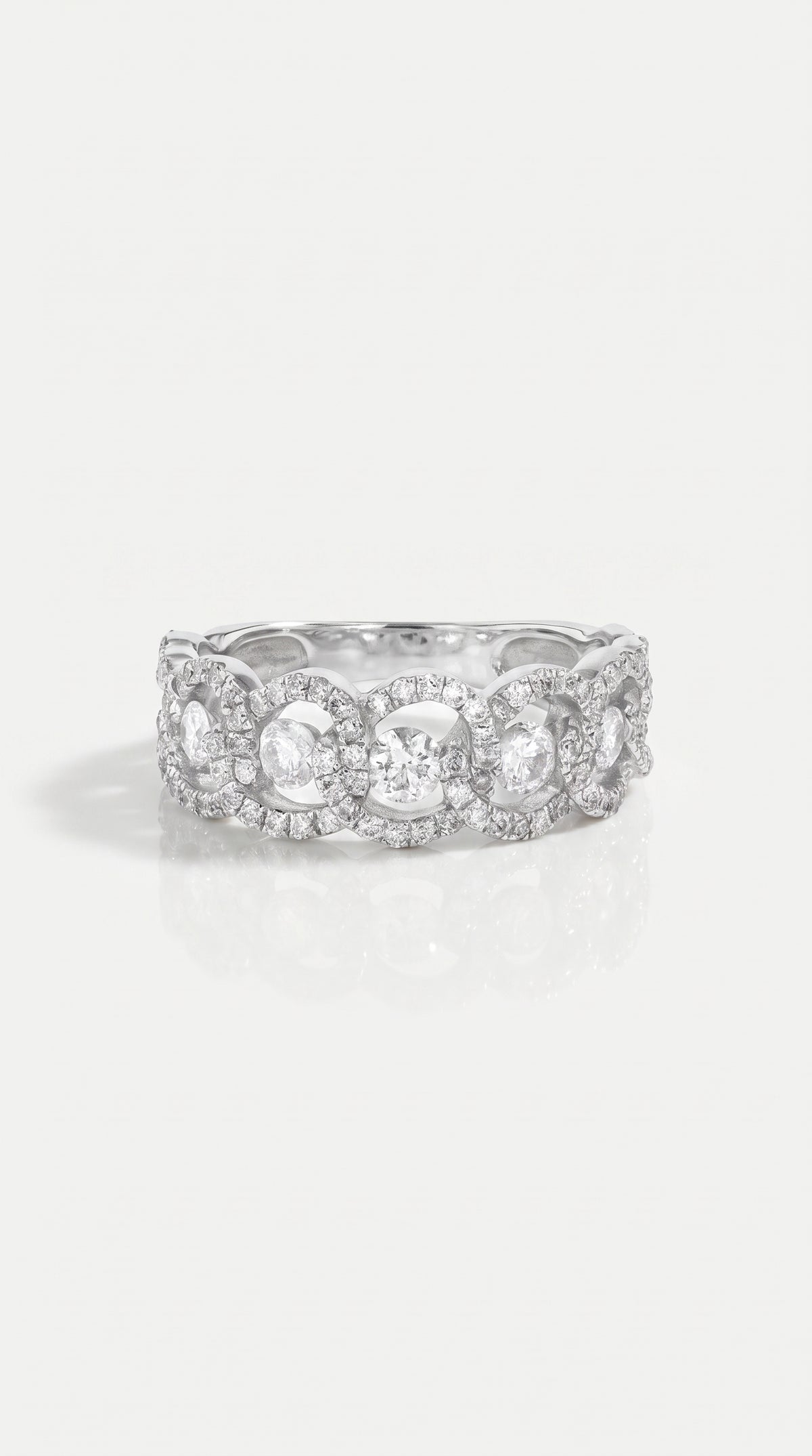 Poppy Diamond Pave Ring
