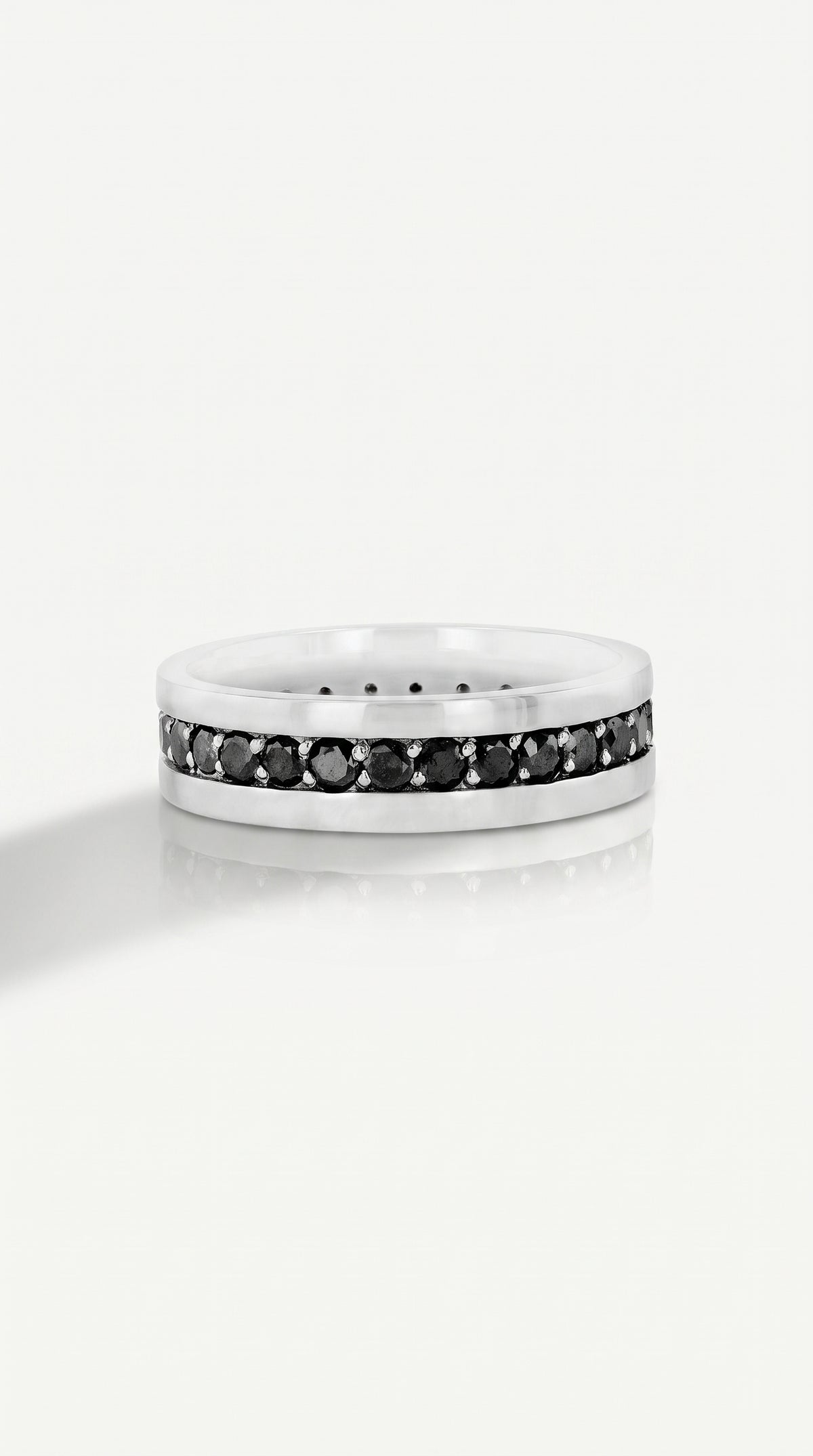 Black Diamond Pave Ring