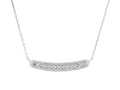 Curvy Diamond Pave Necklace