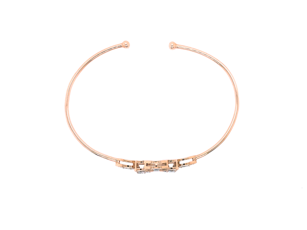 Diamond Bloom Bangle