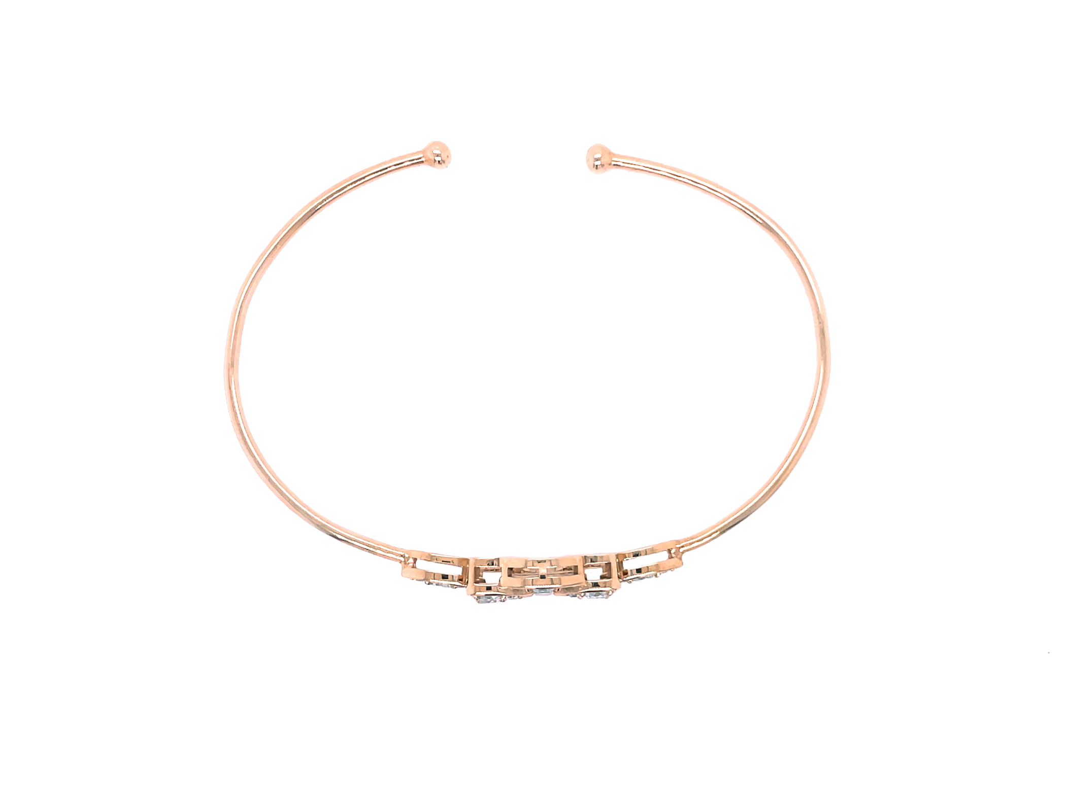 Diamond Bloom Bangle