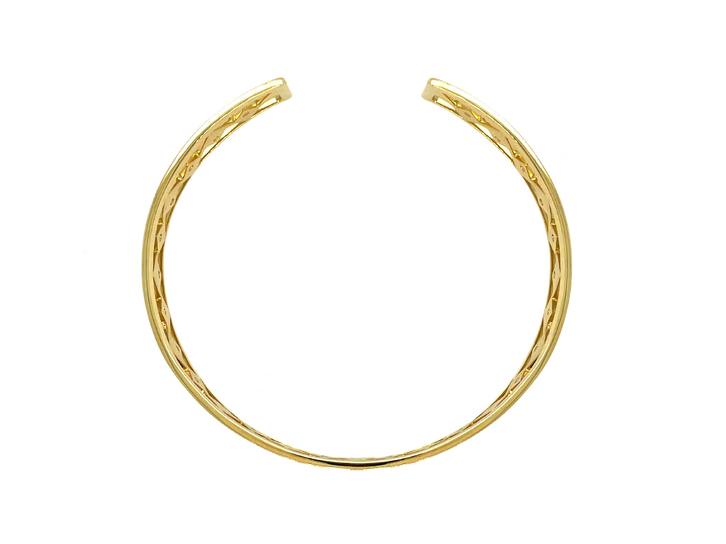 Diamond Bogolanfini Bangle